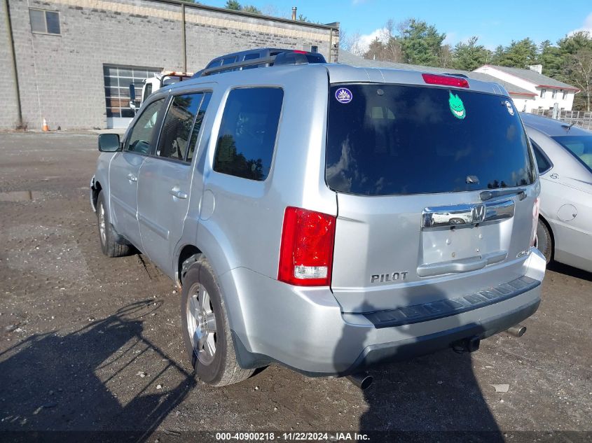 2011 Honda Pilot Ex-L VIN: 5FNYF4H51BB035482 Lot: 40900218