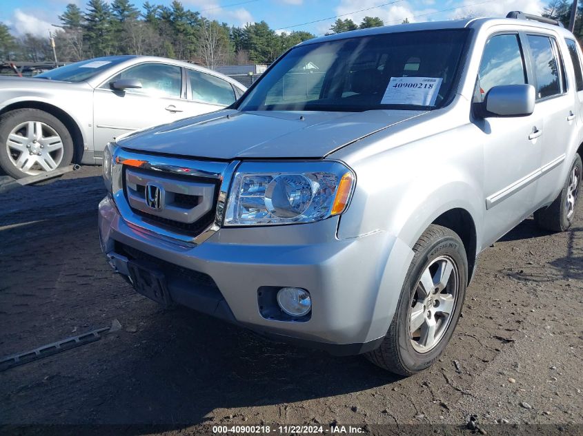 2011 Honda Pilot Ex-L VIN: 5FNYF4H51BB035482 Lot: 40900218