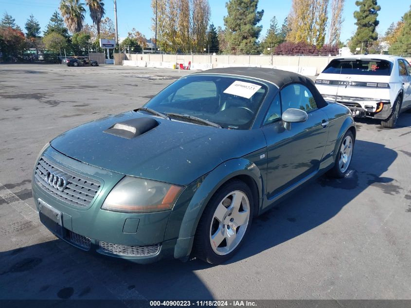 2001 Audi Tt VIN: TRUUT28N511005961 Lot: 40900223