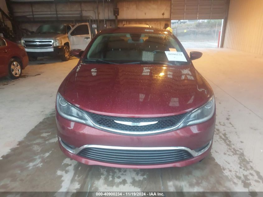 2015 Chrysler 200 Limited VIN: 1C3CCCAB4FN743699 Lot: 40900234