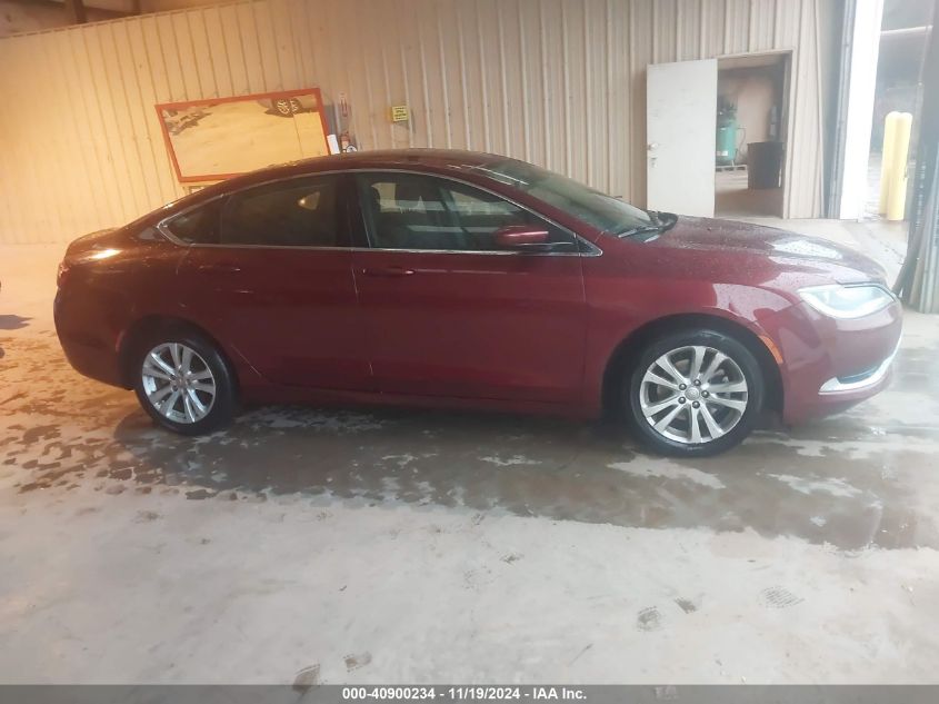 2015 Chrysler 200 Limited VIN: 1C3CCCAB4FN743699 Lot: 40900234