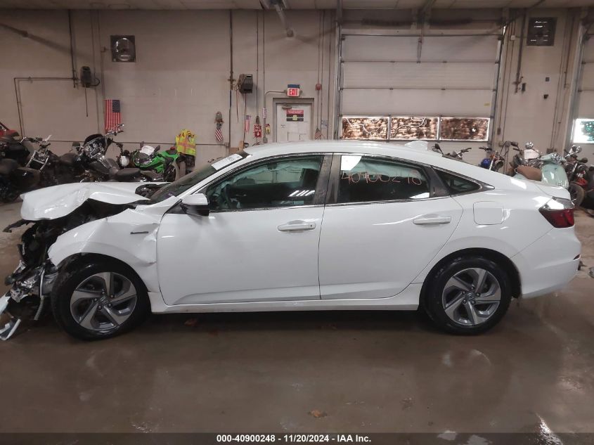 2020 Honda Insight Ex VIN: 19XZE4F50LE007397 Lot: 40900248