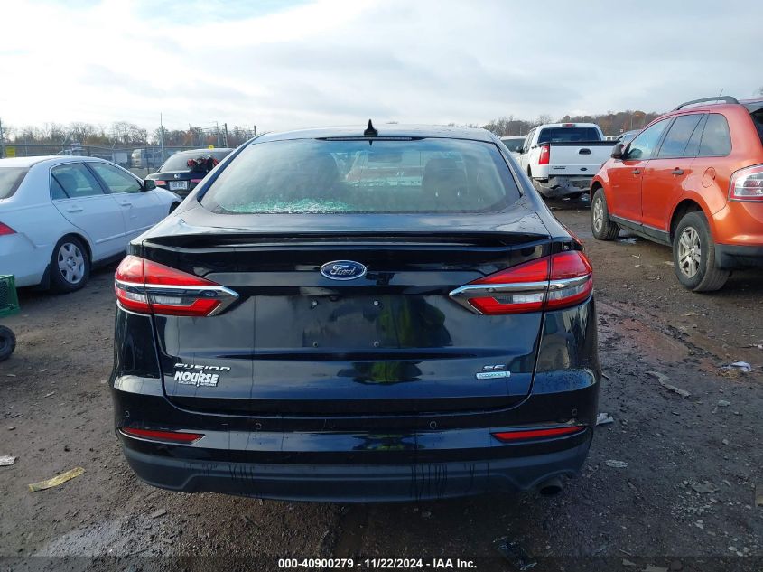 2019 Ford Fusion Se VIN: 3FA6P0HD7KR196329 Lot: 40900279