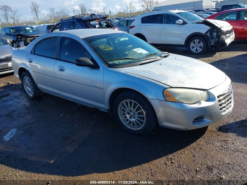 2004 Chrysler Sebring Lx VIN: 1C3EL46X74N122036 Lot: 40900314