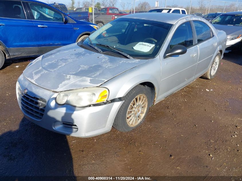 2004 Chrysler Sebring Lx VIN: 1C3EL46X74N122036 Lot: 40900314