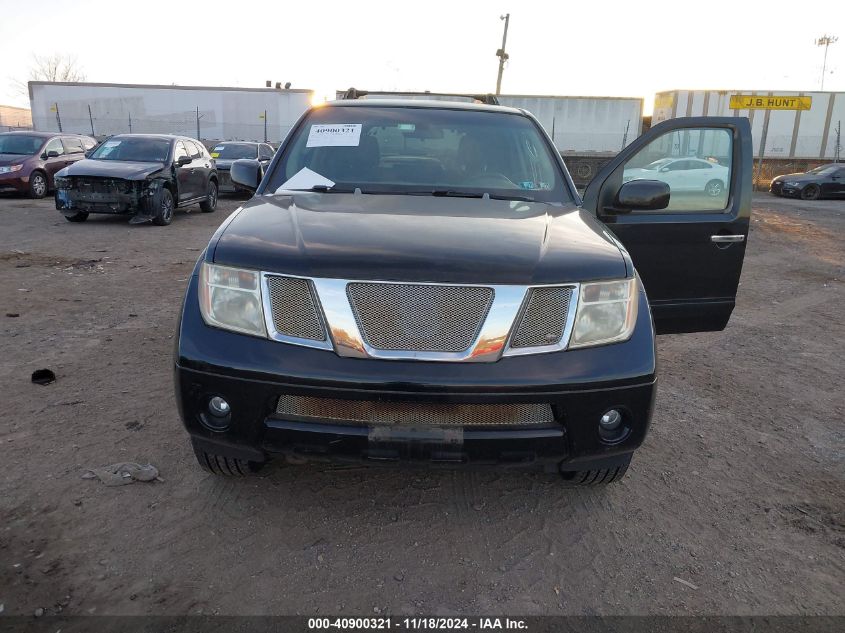 2005 Nissan Pathfinder Se VIN: 5N1AR18W35C729927 Lot: 40900321