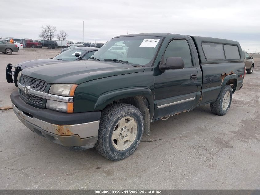 2005 Chevrolet Silverado 1500 Z71 VIN: 1GCEK14T75Z152113 Lot: 40900329