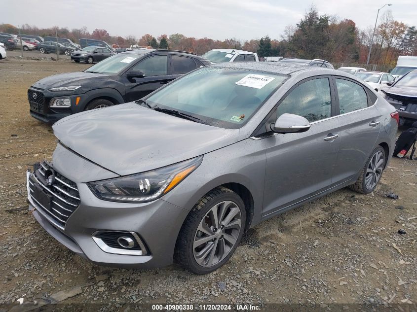 2021 Hyundai Accent Limited VIN: 3KPC34A60ME140545 Lot: 40900338