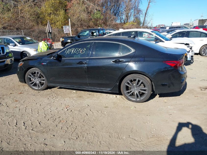 2018 Acura Tlx Tech A-Spec Pkgs VIN: 19UUB3F60JA004295 Lot: 40900343