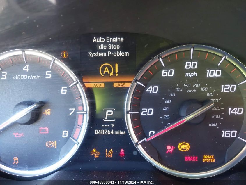 2018 ACURA TLX VIN: 19UUB3F60JA004295