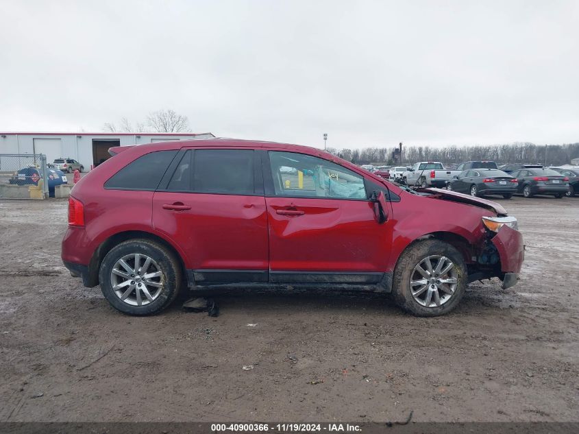 2013 Ford Edge Sel VIN: 2FMDK3J9XDBB52345 Lot: 40900366