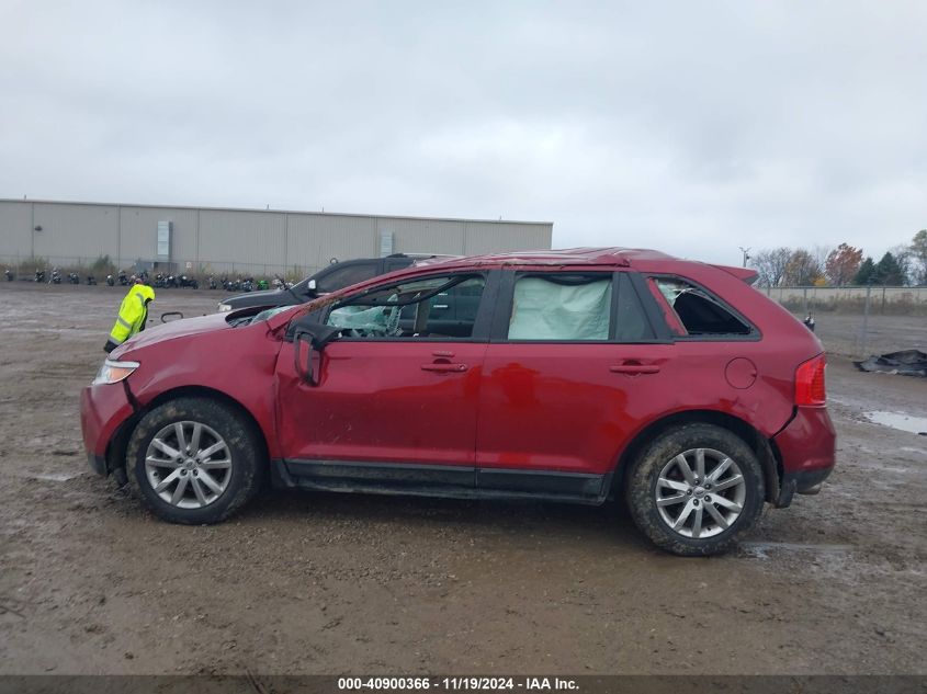 2013 Ford Edge Sel VIN: 2FMDK3J9XDBB52345 Lot: 40900366