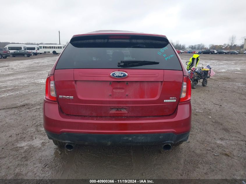 2013 Ford Edge Sel VIN: 2FMDK3J9XDBB52345 Lot: 40900366