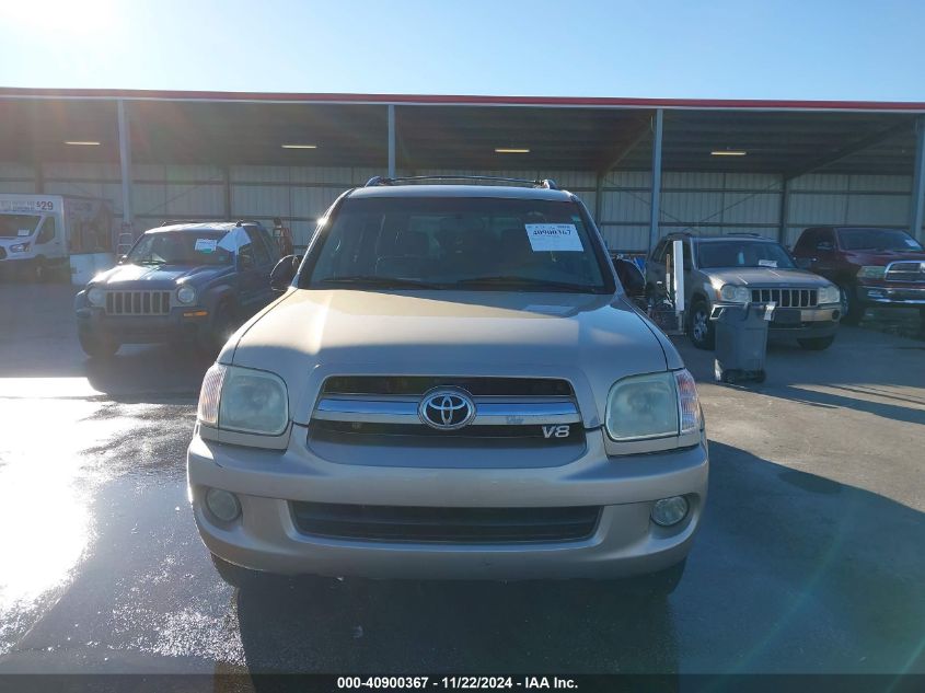 2006 Toyota Sequoia Sr5 V8 VIN: 5TDBT44A46S260322 Lot: 40900367