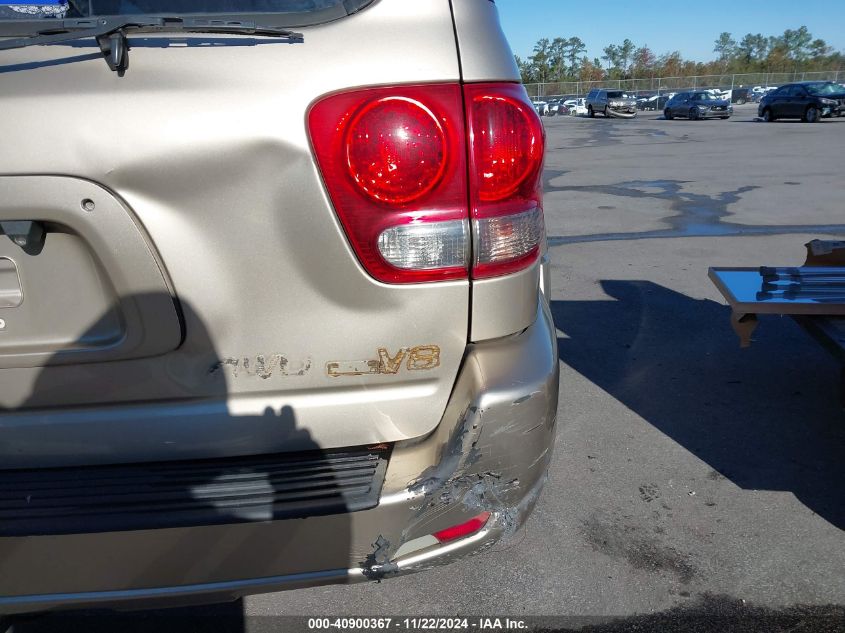 2006 Toyota Sequoia Sr5 V8 VIN: 5TDBT44A46S260322 Lot: 40900367