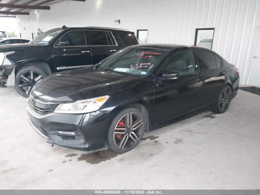 VIN 1HGCR2F59HA275889 2017 Honda Accord, Sport no.2