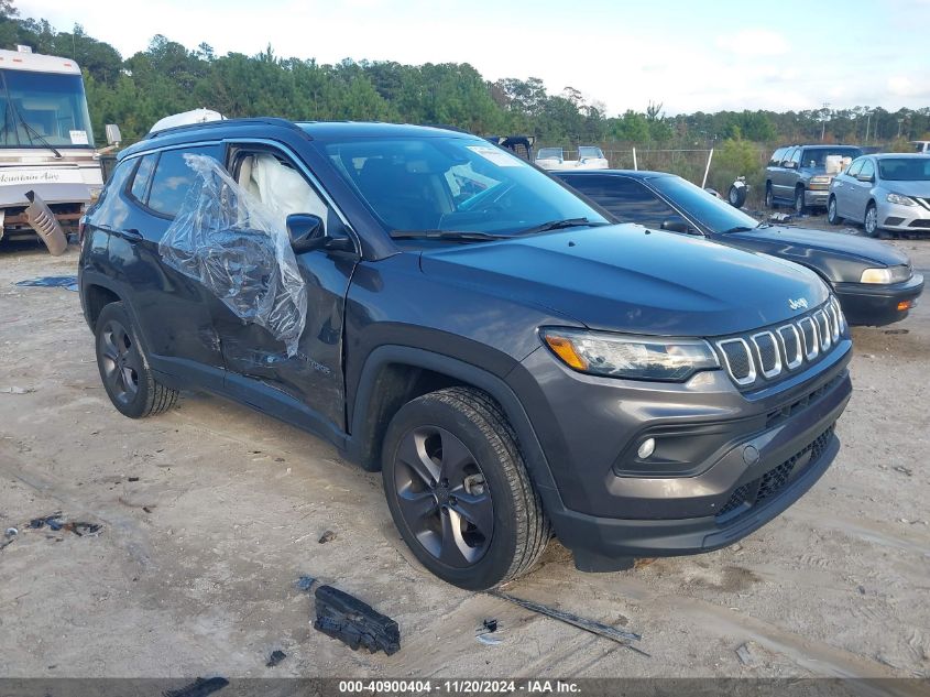 2022 JEEP COMPASS LATITUDE LUX 4X4 - 3C4NJDFB3NT134921