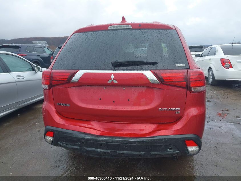 2019 Mitsubishi Outlander Se VIN: JA4AZ3A37KZ016158 Lot: 40900410