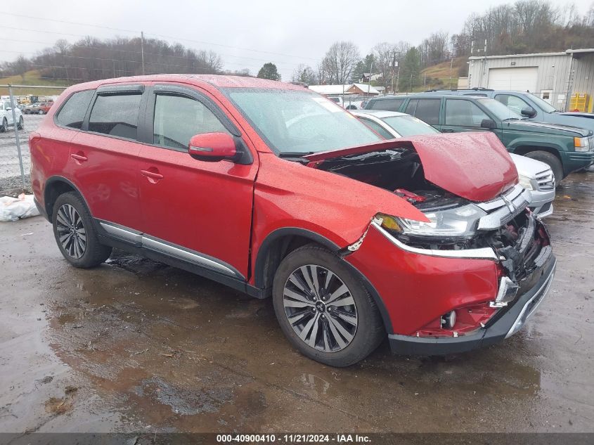 2019 Mitsubishi Outlander Se VIN: JA4AZ3A37KZ016158 Lot: 40900410