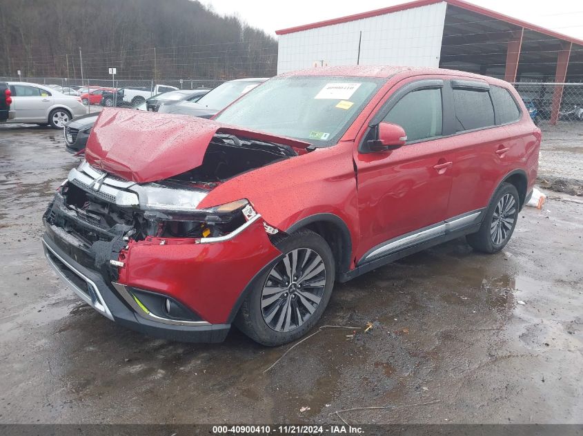 2019 Mitsubishi Outlander Se VIN: JA4AZ3A37KZ016158 Lot: 40900410