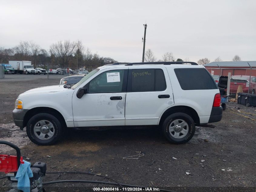 2003 Ford Explorer Xls VIN: 1FMZU72K23ZB17061 Lot: 40900416