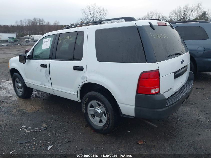 2003 Ford Explorer Xls VIN: 1FMZU72K23ZB17061 Lot: 40900416