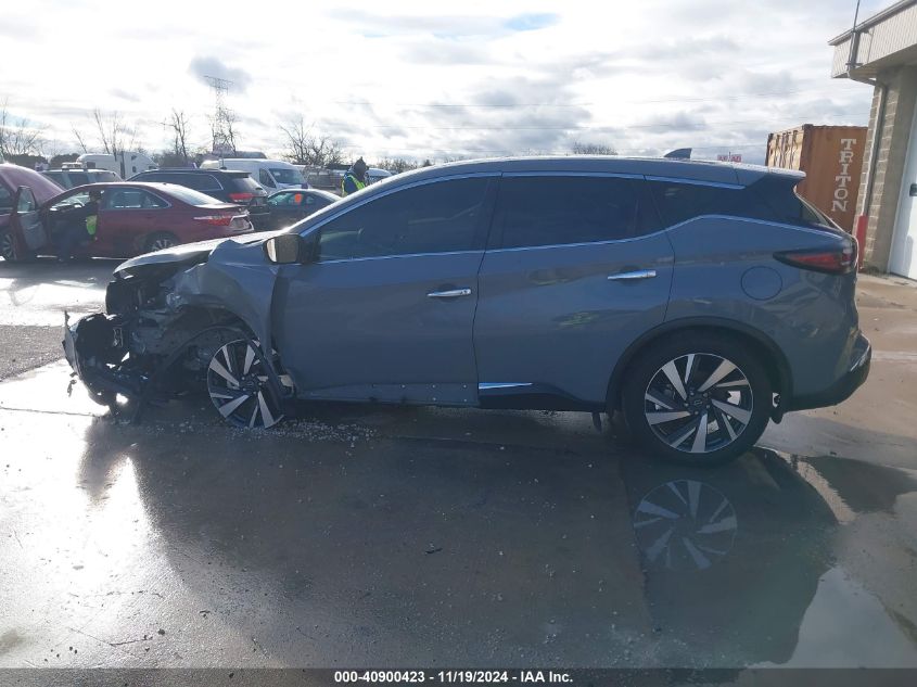 2023 Nissan Murano Sl Intelligent Awd VIN: 5N1AZ2CS4PC107138 Lot: 40900423