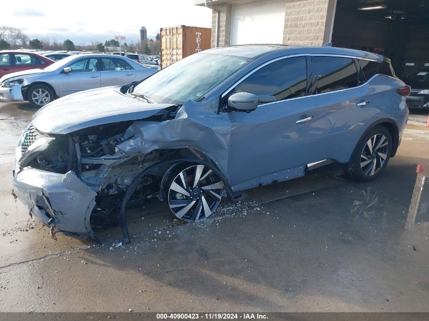 2023 Nissan Murano Sl Intelligent Awd VIN: 5N1AZ2CS4PC107138 Lot: 40900423