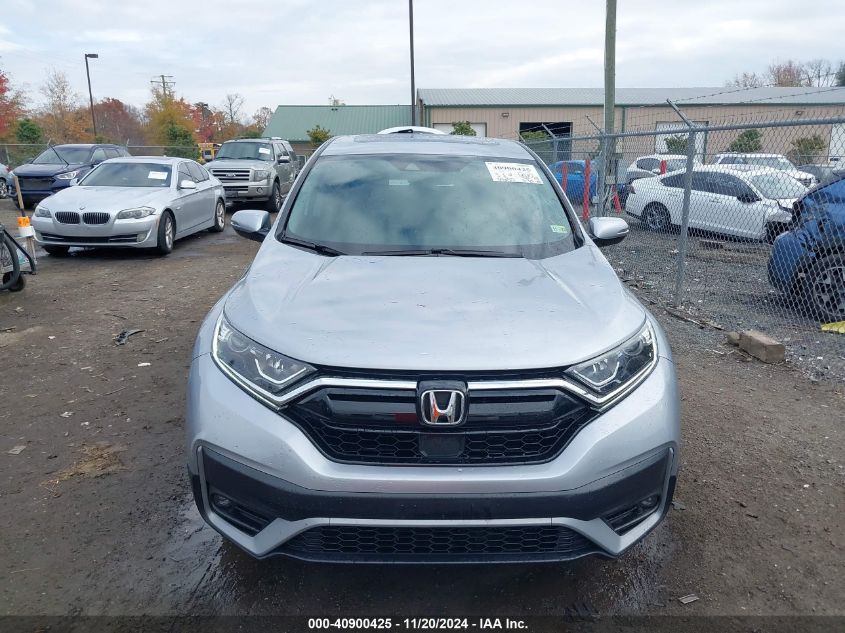 2021 Honda Cr-V Awd Ex-L VIN: 2HKRW2H81MH615564 Lot: 40900425