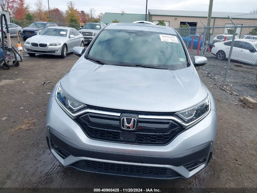 2021 Honda Cr-V Awd Ex-L VIN: 2HKRW2H81MH615564 Lot: 40900425