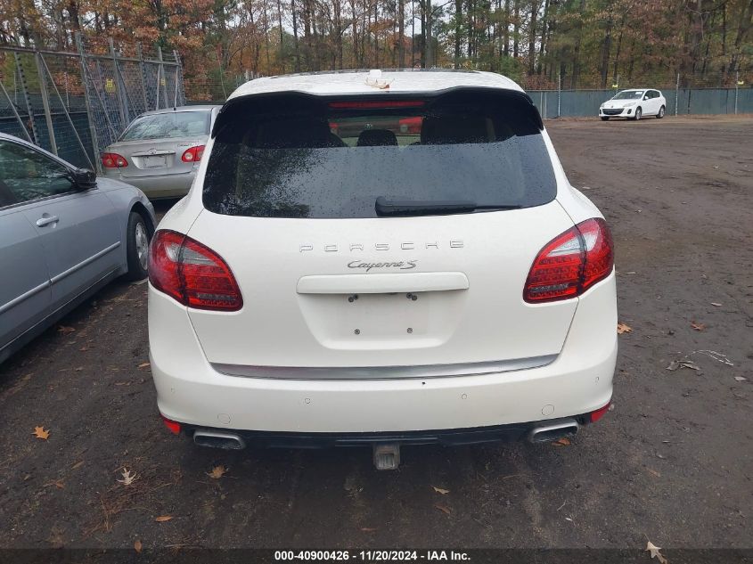 2011 Porsche Cayenne S VIN: WP1AB2A24BLA48336 Lot: 40900426