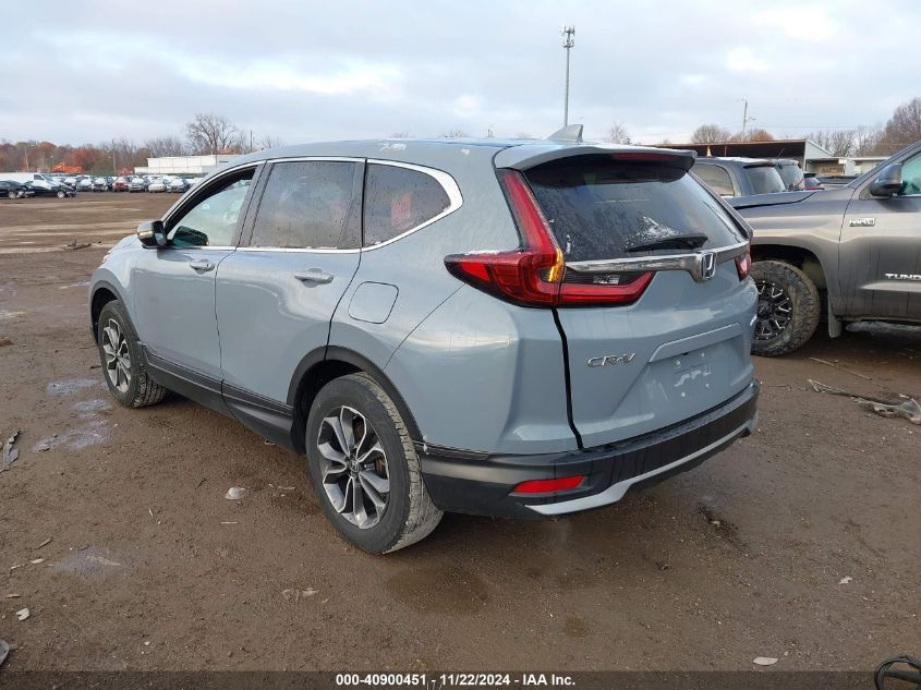 2021 Honda Cr-V Ex VIN: 5J6RW2H59ML006086 Lot: 40900451