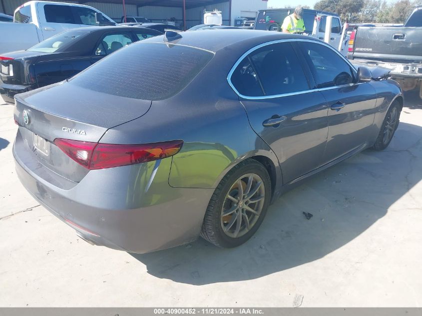 2020 ALFA ROMEO GIULIA VIN: ZARFAMANXL7631848