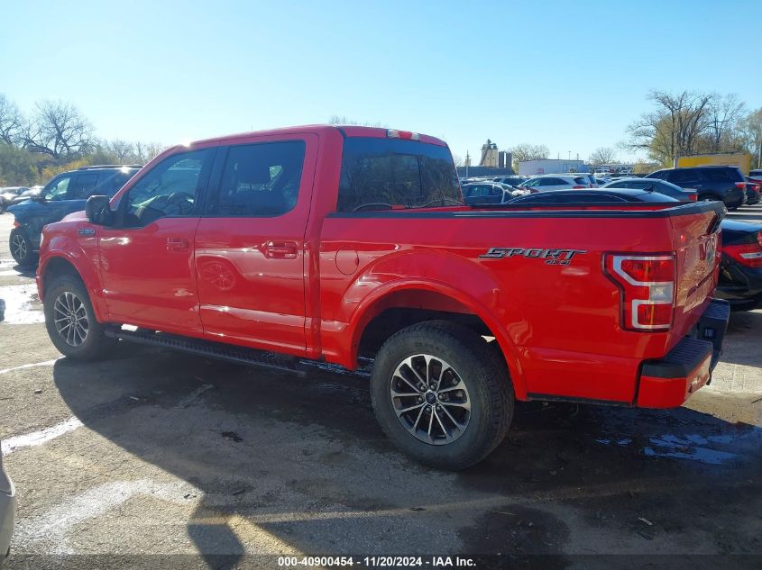 2019 Ford F-150 Xlt VIN: 1FTEW1EP1KKC02840 Lot: 40900454