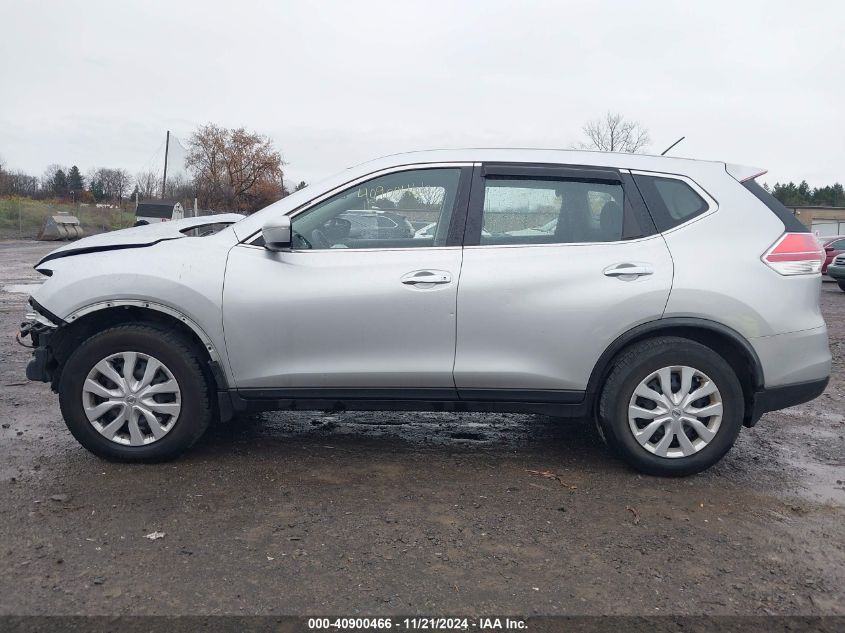 2015 Nissan Rogue S VIN: KNMAT2MV7FP514828 Lot: 40900466