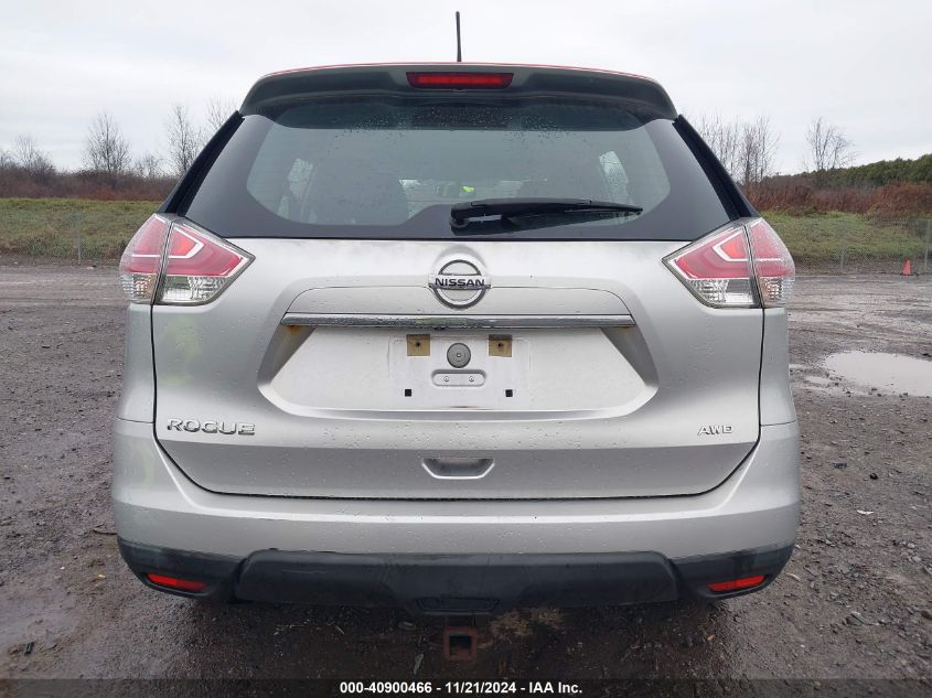 2015 Nissan Rogue S VIN: KNMAT2MV7FP514828 Lot: 40900466