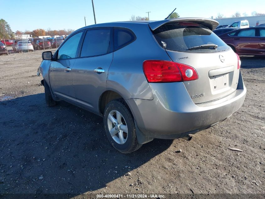 2010 Nissan Rogue S VIN: JN8AS5MV4AW140637 Lot: 40900471