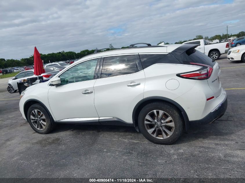 2015 Nissan Murano Sv VIN: 5N1AZ2MGXFN282085 Lot: 40900474