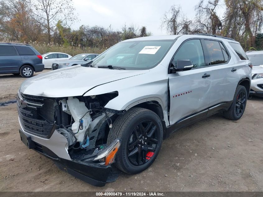 2018 Chevrolet Traverse Premier VIN: 1GNEVJKW9JJ249253 Lot: 40900479