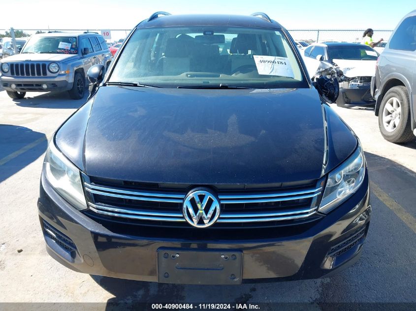 2016 Volkswagen Tiguan S VIN: WVGBV7AX9GW581368 Lot: 40900484