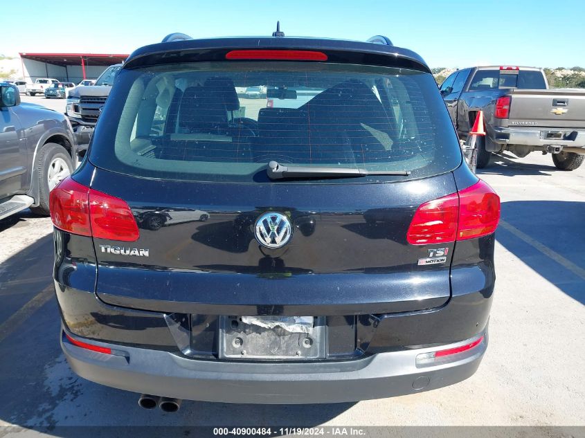 2016 Volkswagen Tiguan S VIN: WVGBV7AX9GW581368 Lot: 40900484