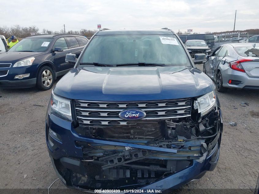 2017 Ford Explorer Xlt VIN: 1FM5K8D86HGD80541 Lot: 40900499