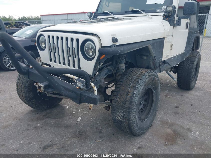 1997 Jeep Wrangler Sport VIN: 1J4FY19S2VP462954 Lot: 40900503