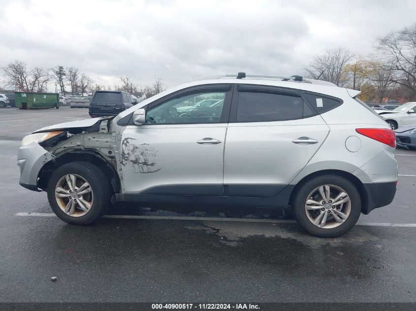 2013 Hyundai Tucson Gls VIN: KM8JUCAC1DU677359 Lot: 40900517