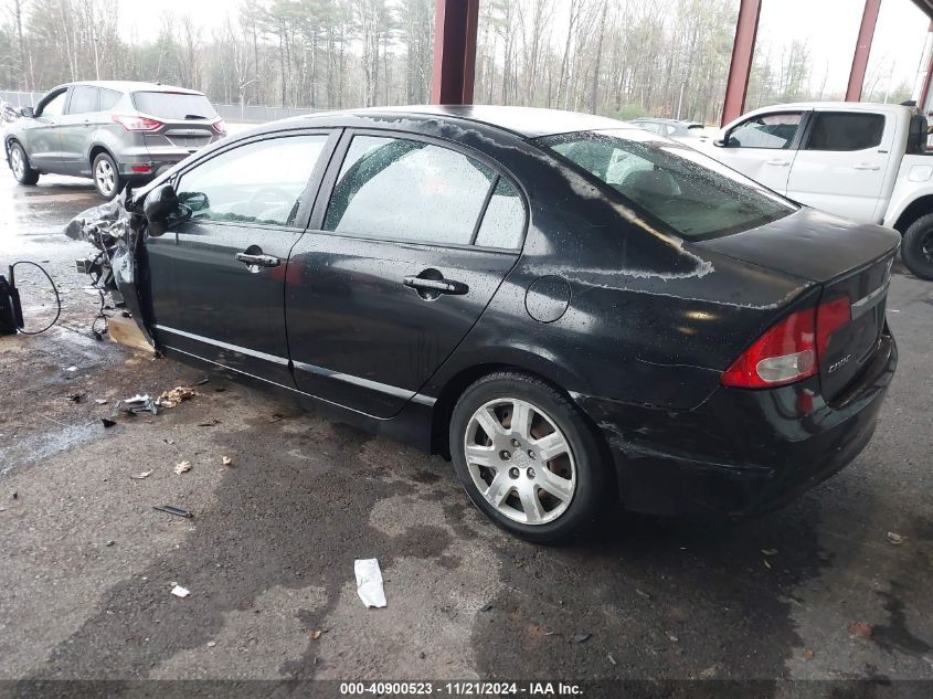 2010 Honda Civic Lx VIN: 2HGFA1F55AH549241 Lot: 40900523