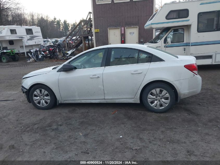 2012 Chevrolet Cruze Ls VIN: 1G1PC5SH6C7254404 Lot: 40900524