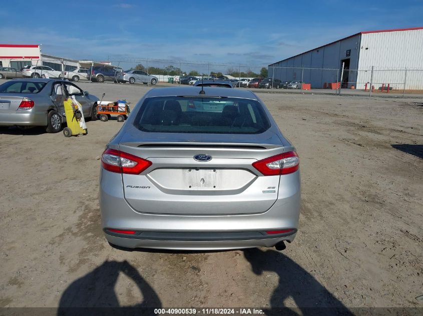 2016 Ford Fusion Se VIN: 3FA6P0HD4GR362300 Lot: 40900539