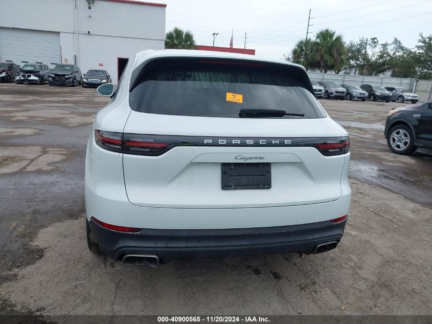 2021 Porsche Cayenne VIN: WP1AA2AY9MDA04806 Lot: 40900565