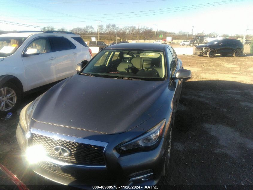 2015 Infiniti Q50 VIN: JN1BV7AR9FM423535 Lot: 40900575