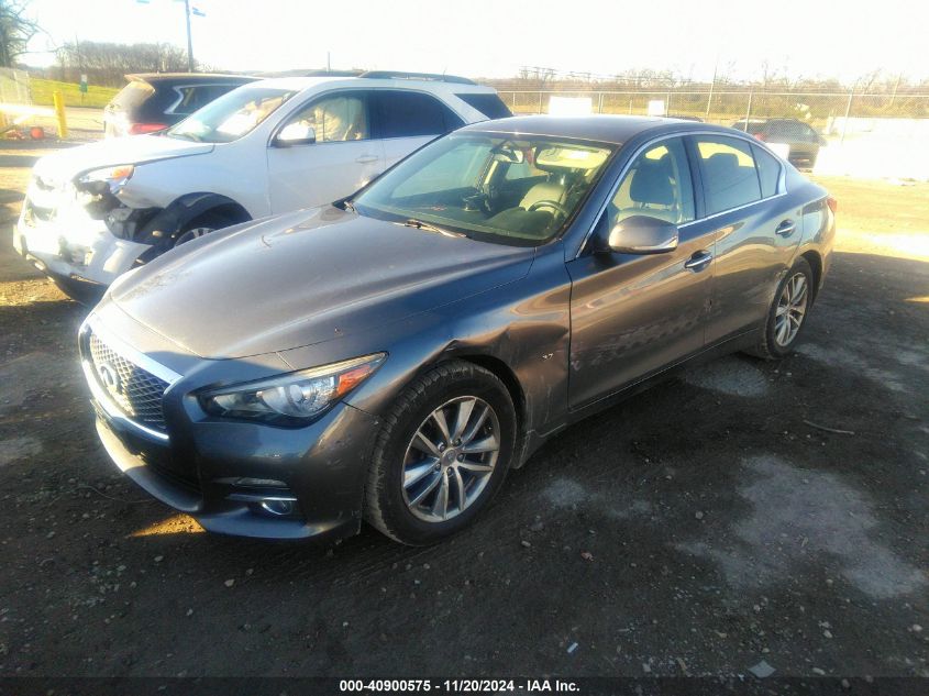 2015 Infiniti Q50 VIN: JN1BV7AR9FM423535 Lot: 40900575